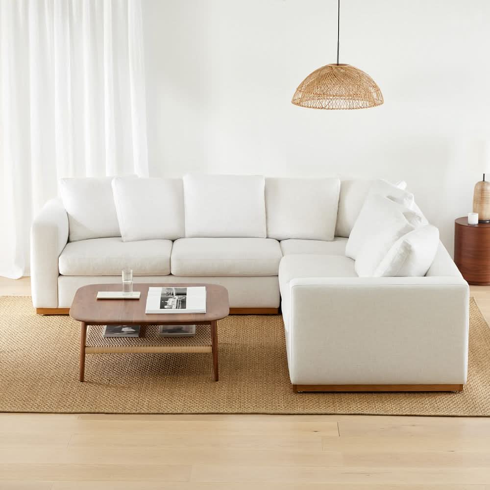 طاولة قهوة خشبي مربعة 