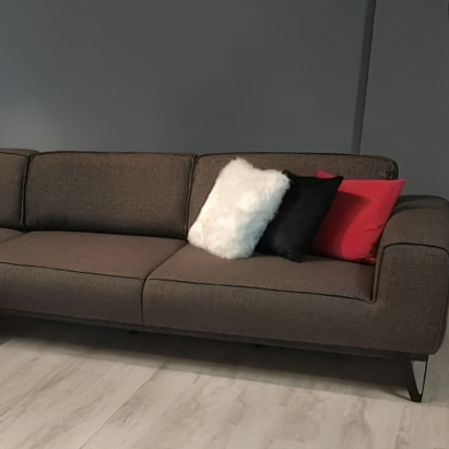 كنبة حرف L حديثة 