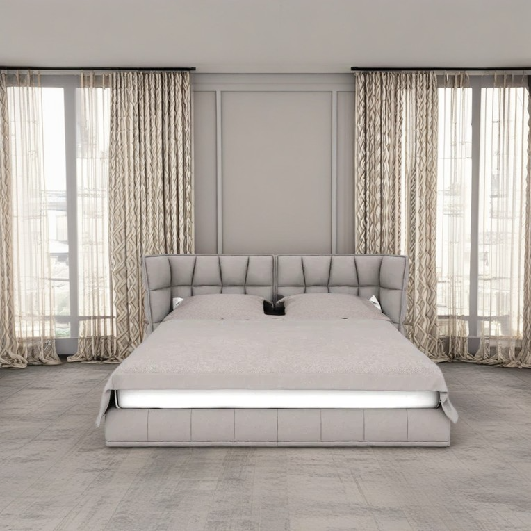 سرير خشب طبيعي - Baytuk