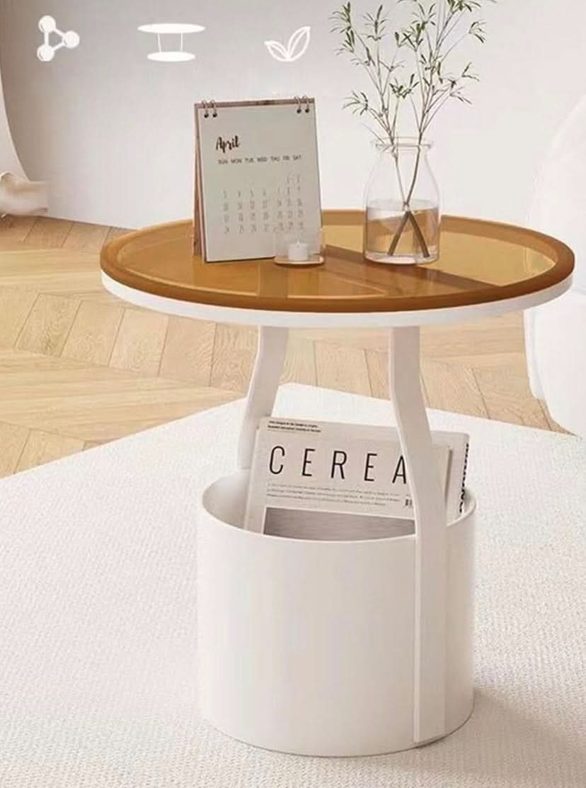 طاولة قهوة دائرية 