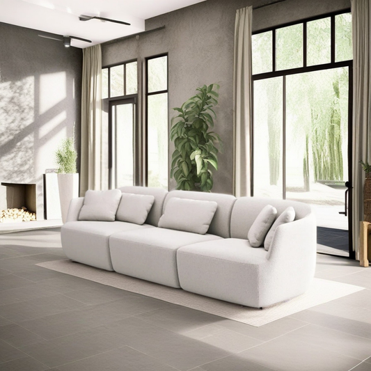 كنبة فاخرة خشبية متينة - Baytuk