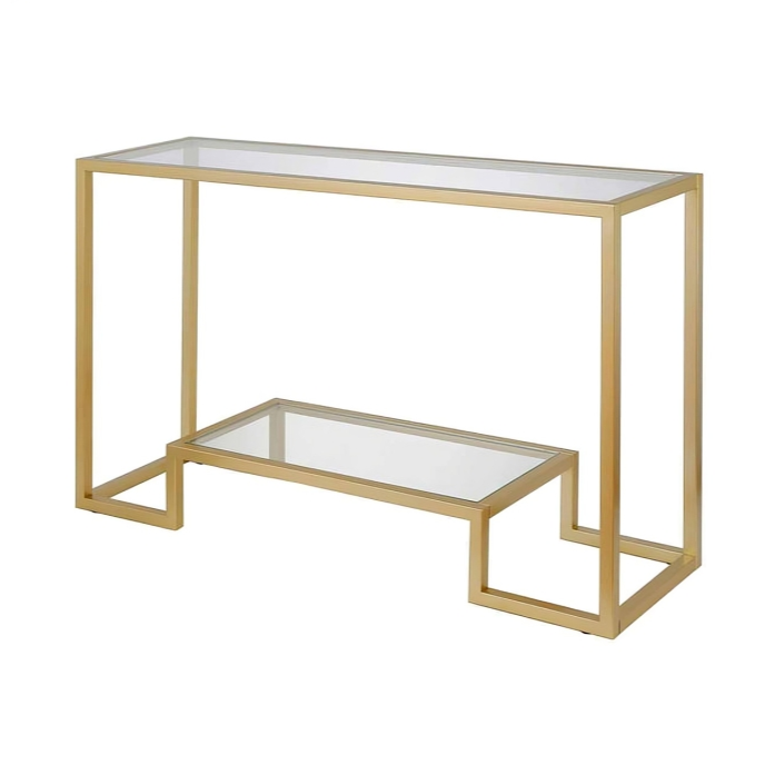 كونسول معدني بتصميم أنيق 