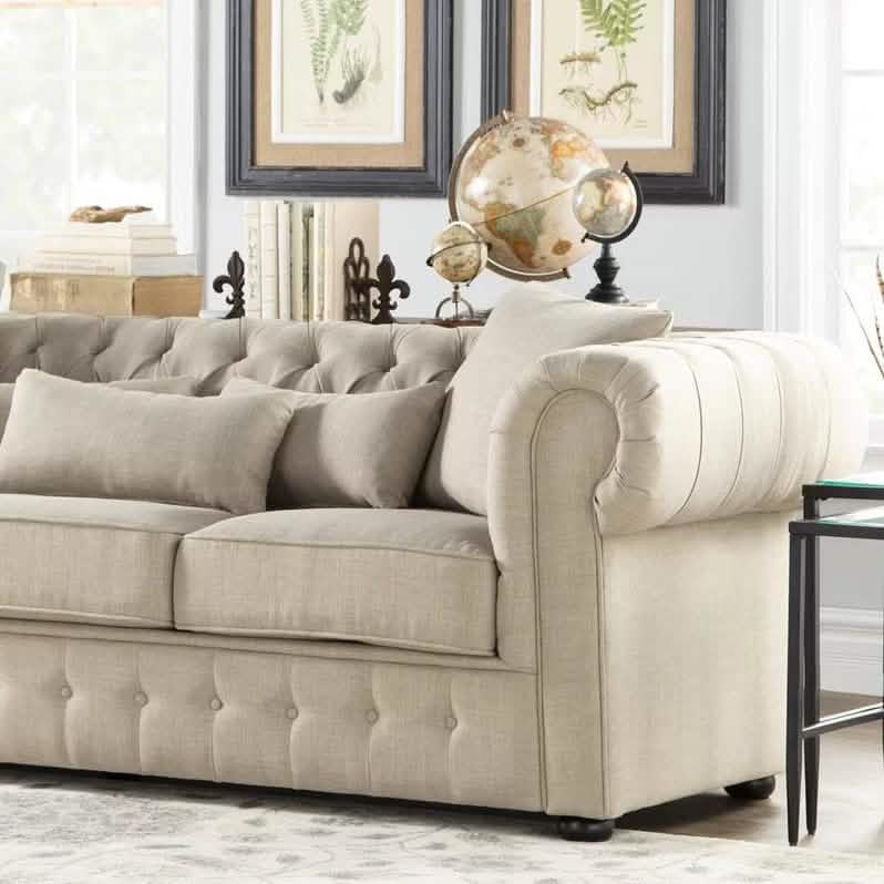 كنبة خشب زان 