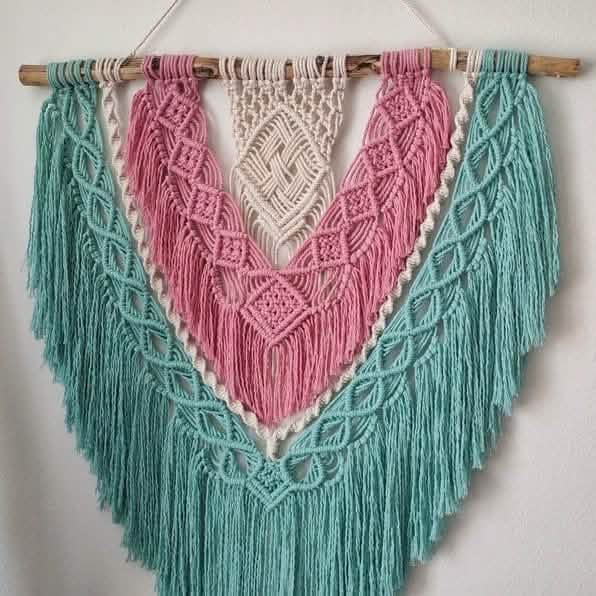 مكرمية حائط 120*100 سم - JED28 Jedaria