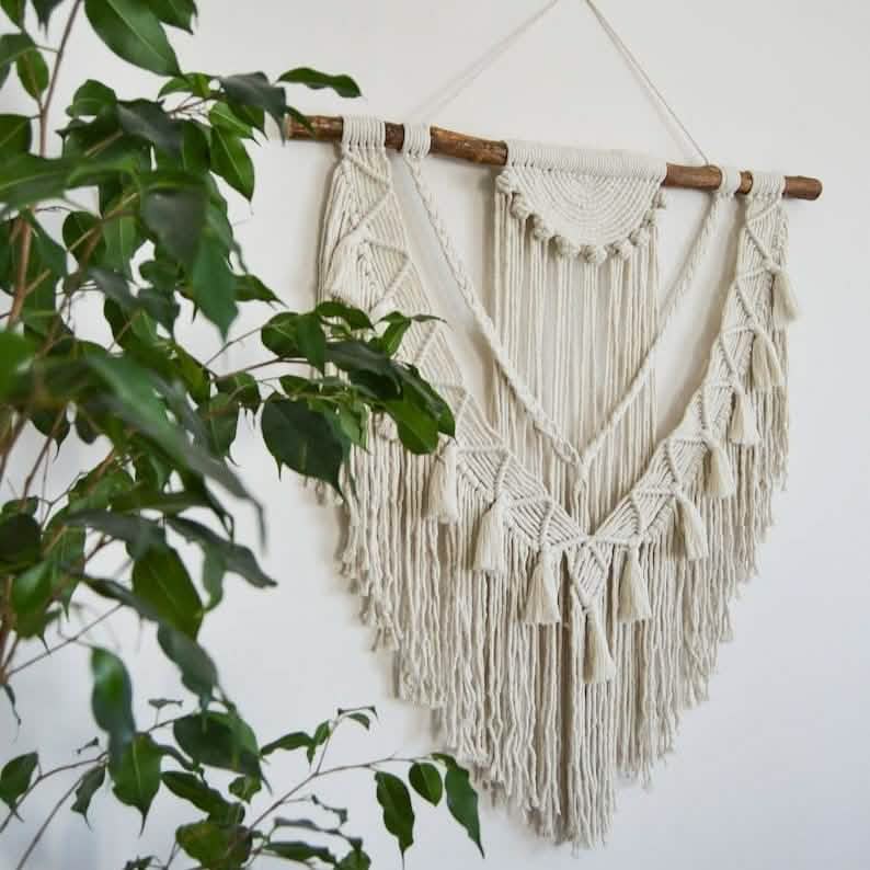 مكرمية حائط 120*100 سم - JED29 Jedaria