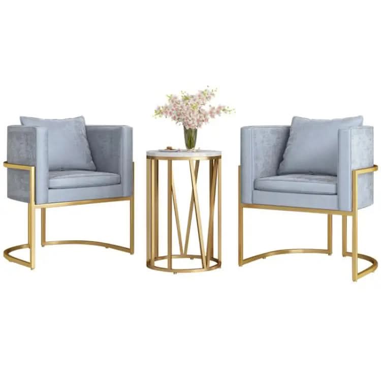 طقم كراسي مع طاولة جانبية 