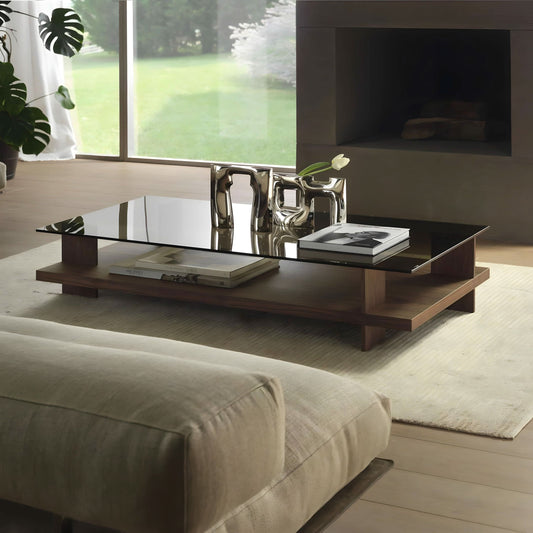 طاولة قهوة مع طاولة تلفاز (مخصص) 