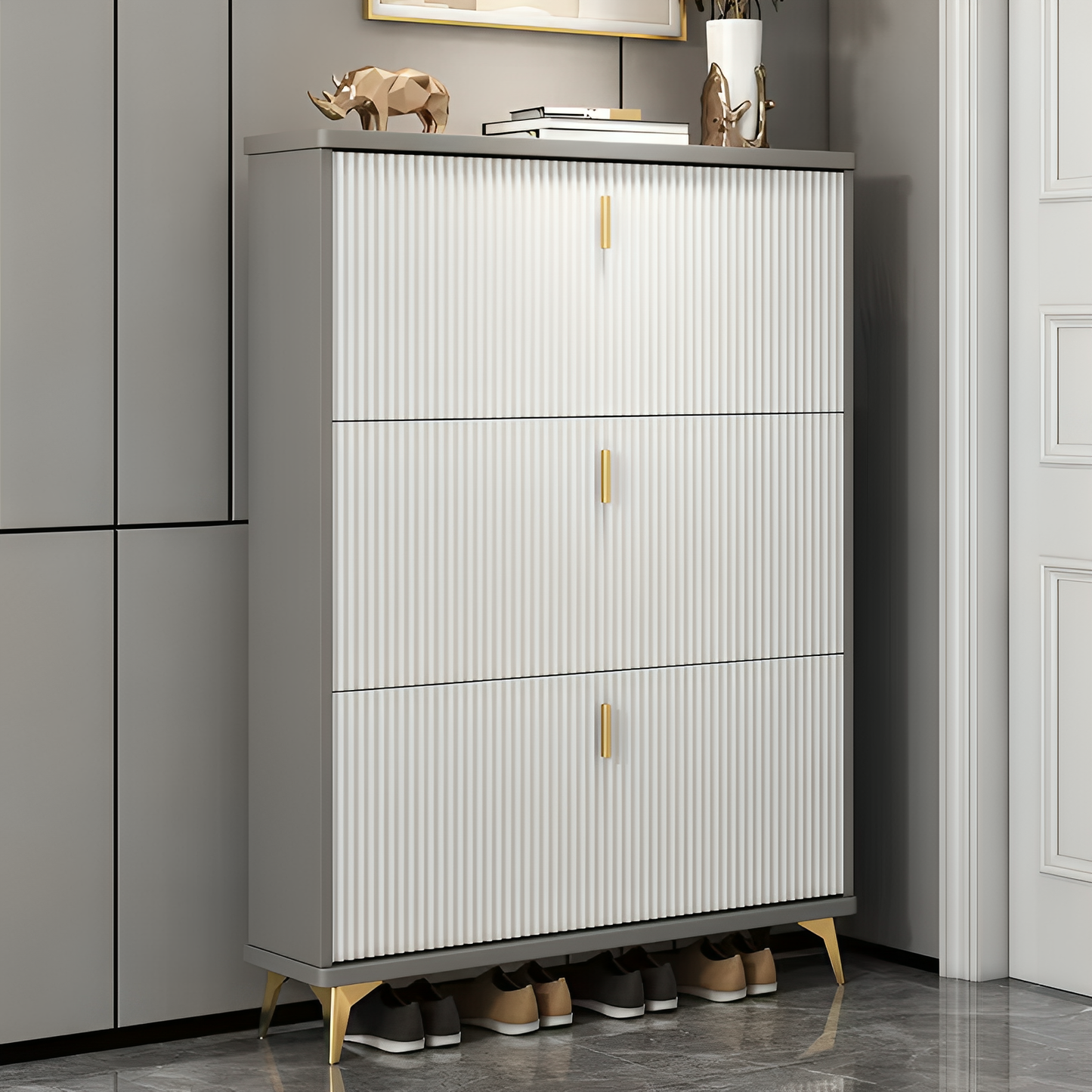 خزانة احذية ام دي اف 