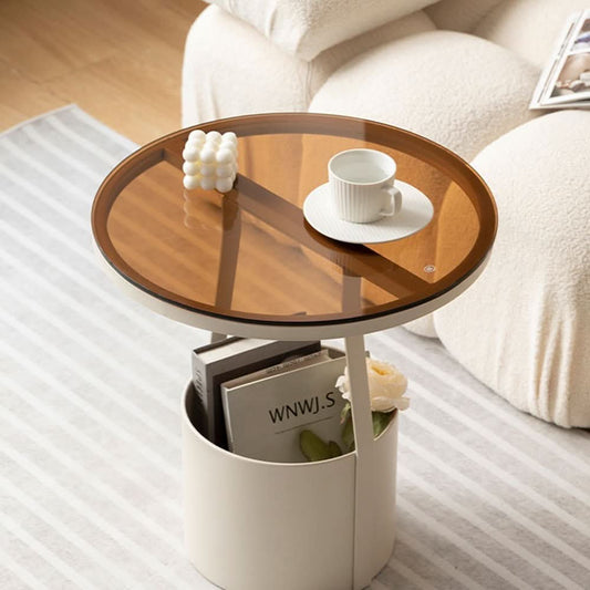 طاولة قهوة دائرية 