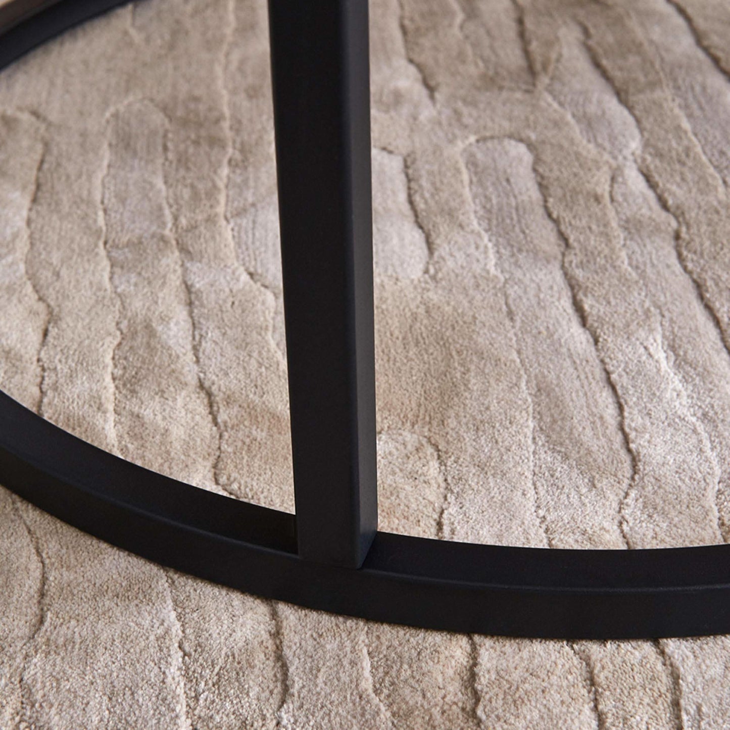 طاولة قهوة مستديرة 