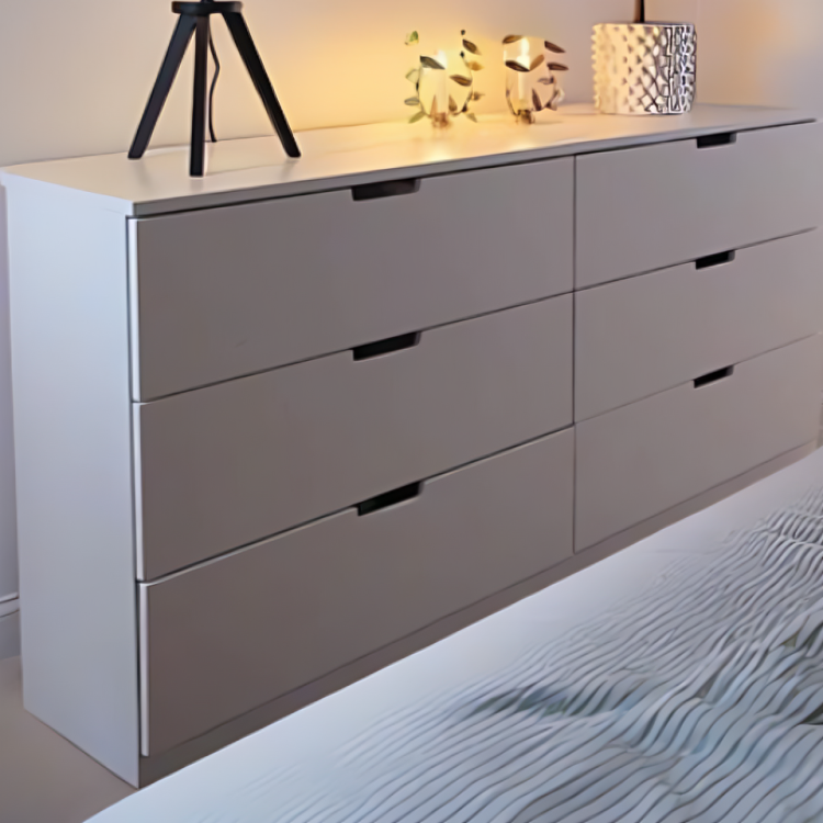 وحدة أدراج بتصميم خشبي 