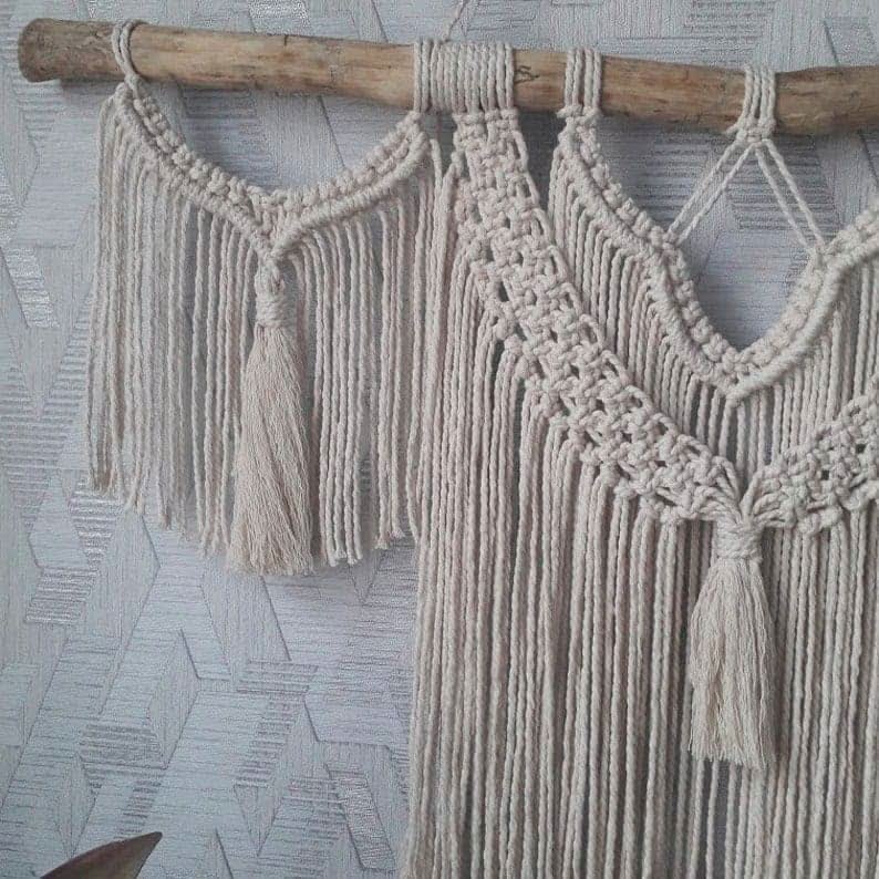 مكرمية حائط 90*120 سم - JED27 Jedaria