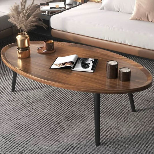 طاولة قهوة بيضاوية 