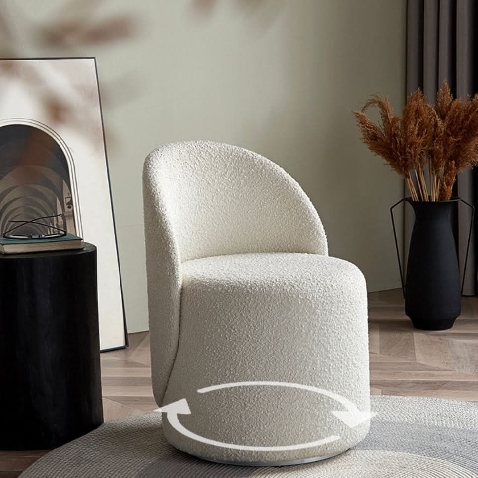 كرسي أبيض عصري 