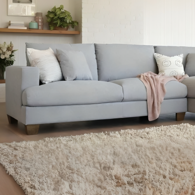 كنبة حرف L عصرية 