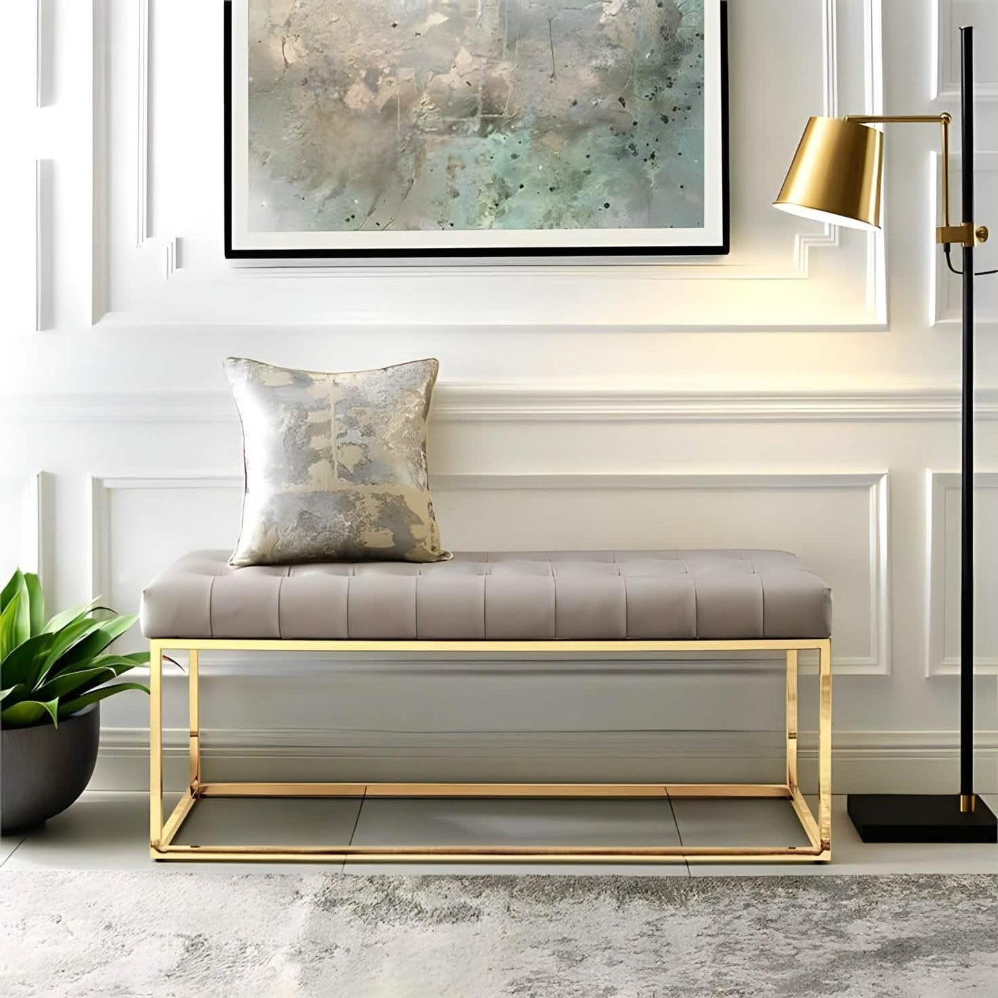 بانكيت معدن ذهبي 