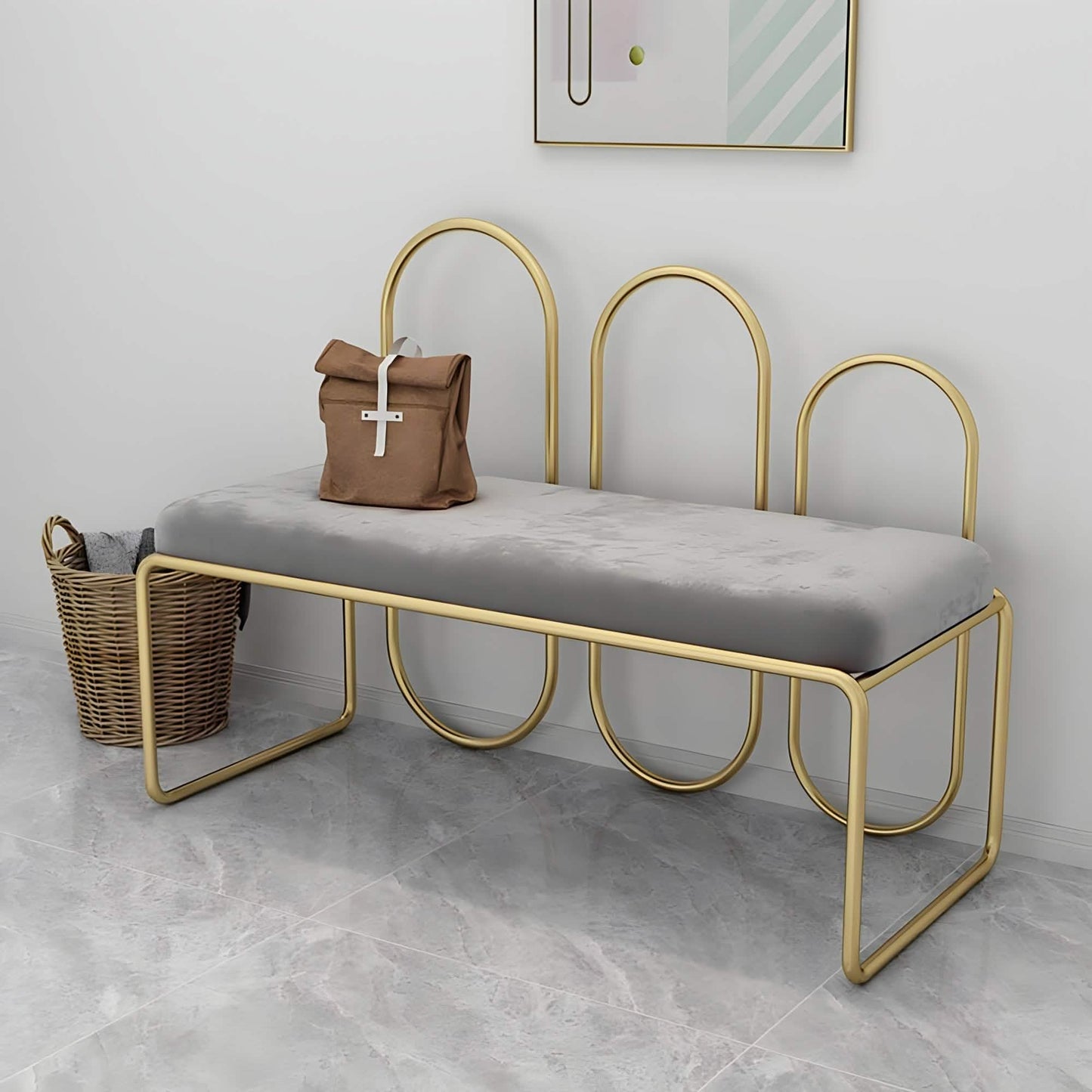 بانكيت معدن ذهبي 