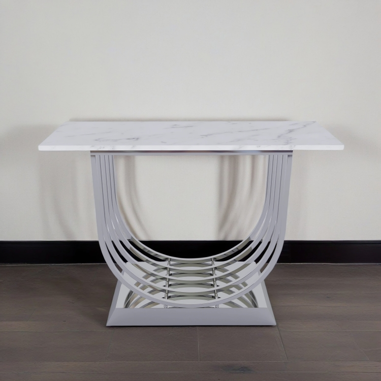 كونسول حديث بسطح رخام 