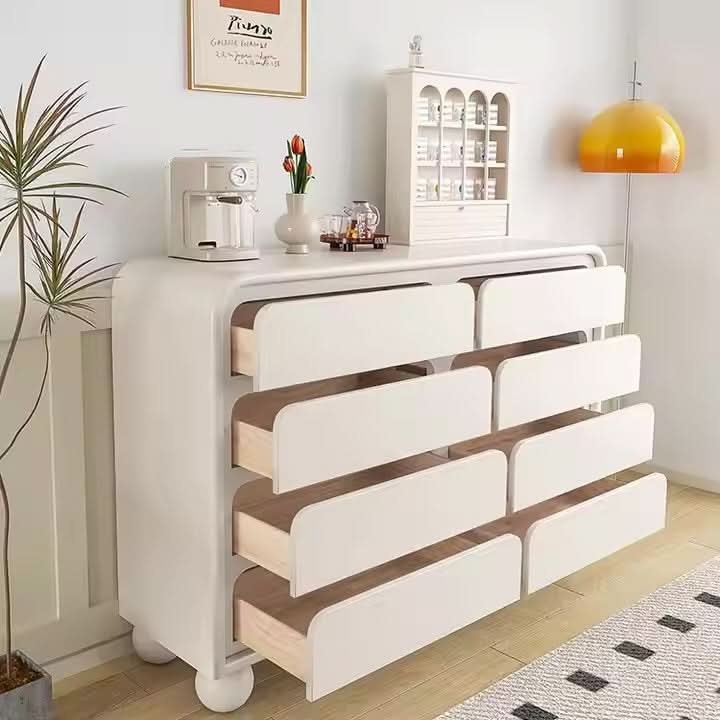 خزينة جانبية خشبية 