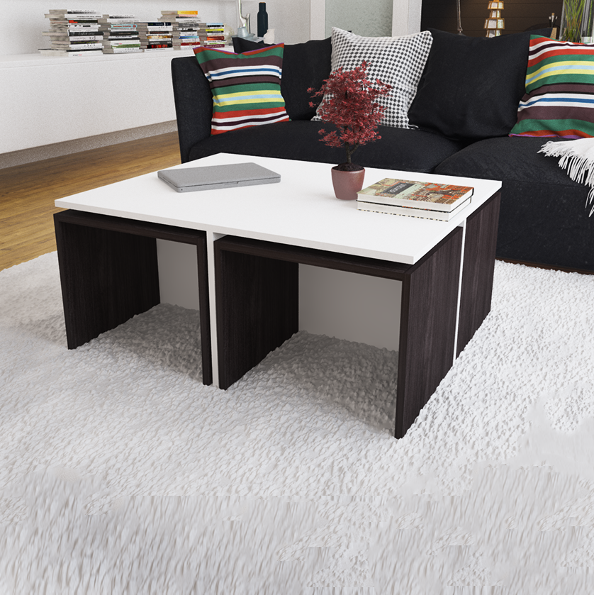 طاولة مع كراسي بتصميم مبتكر 