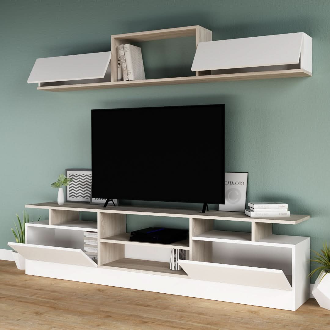 طاولة تلفاز بتصميم عصري 