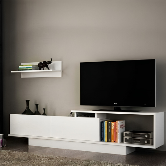 طاولة تلفاز بتصميم مبتكر 