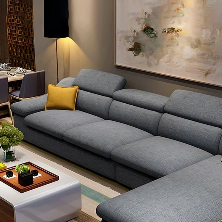 كنبة زاوية بتصميم عصري 