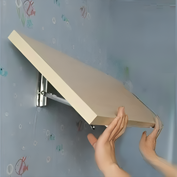 رف حائط بتصميم بسيط 