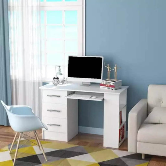 مكتب خشب ام دي اف, 120*50*75سم 