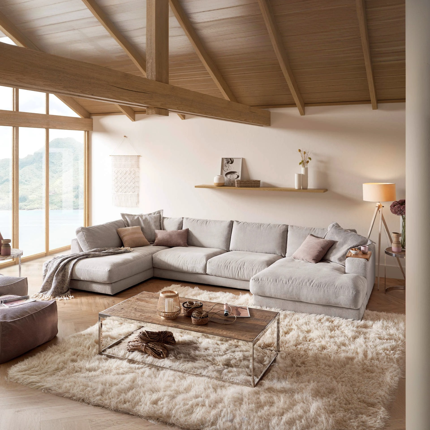 ركنة خشب طبيعي - Baytuk