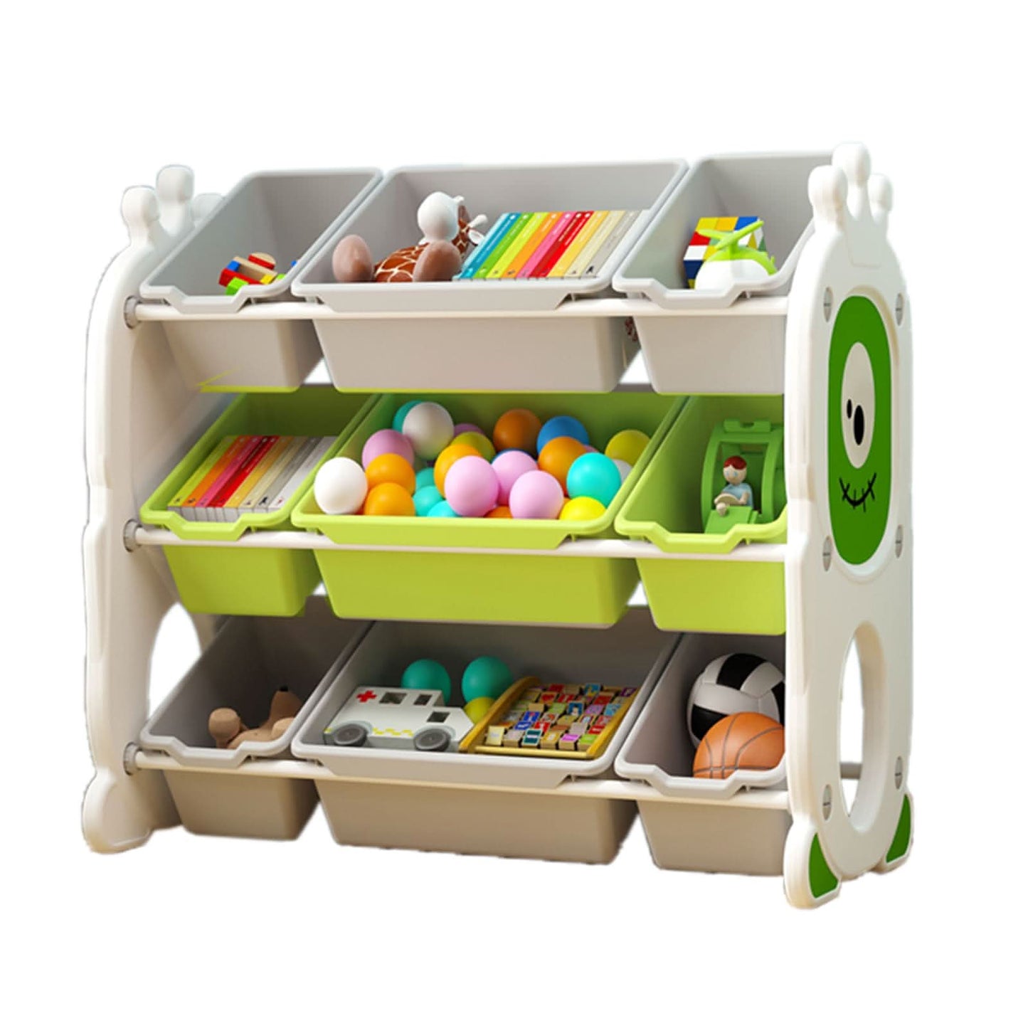 أرفف أطفال لتخزين ألعاب 