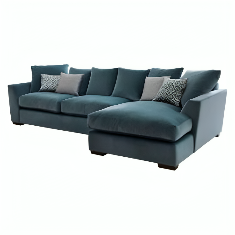 كنب زاوية بتصميم بسيط 