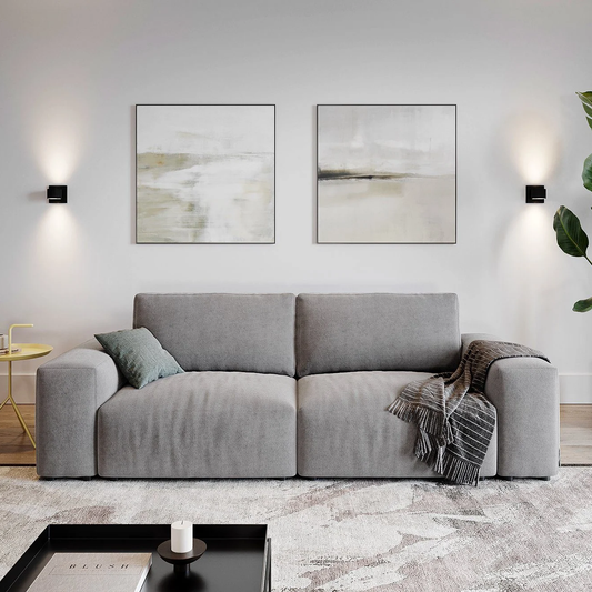 فاخرة كنبة خشب طبيعي أنيقة - Baytuk