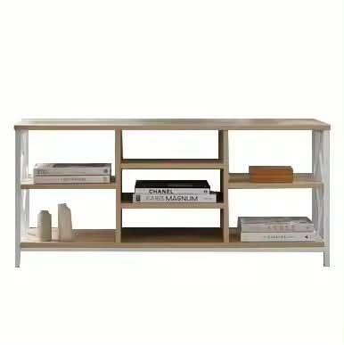 وحدة تخزين خشبية مستطيلة 