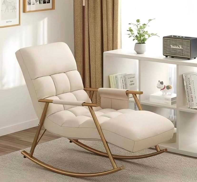 كرسي هزاز معدن قابل للإمالة 