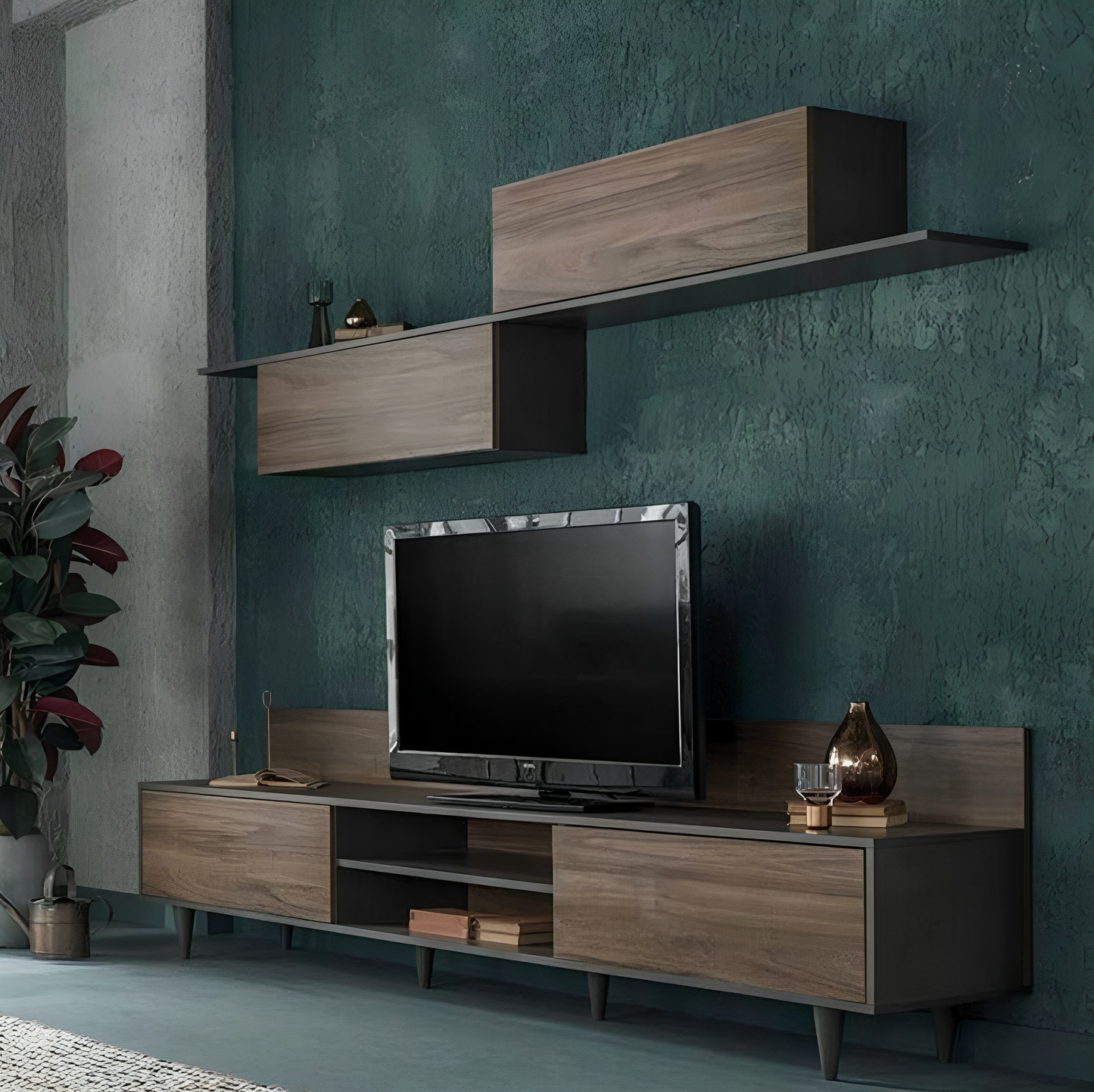 طاولة تلفاز بتصميم مميز 