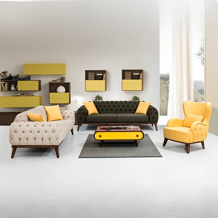 طقم أنتريه كابتونيه 