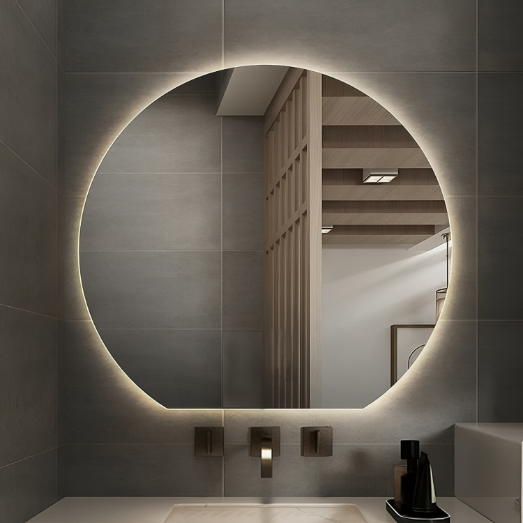 مرايا مستديرة بتصميم مودرن