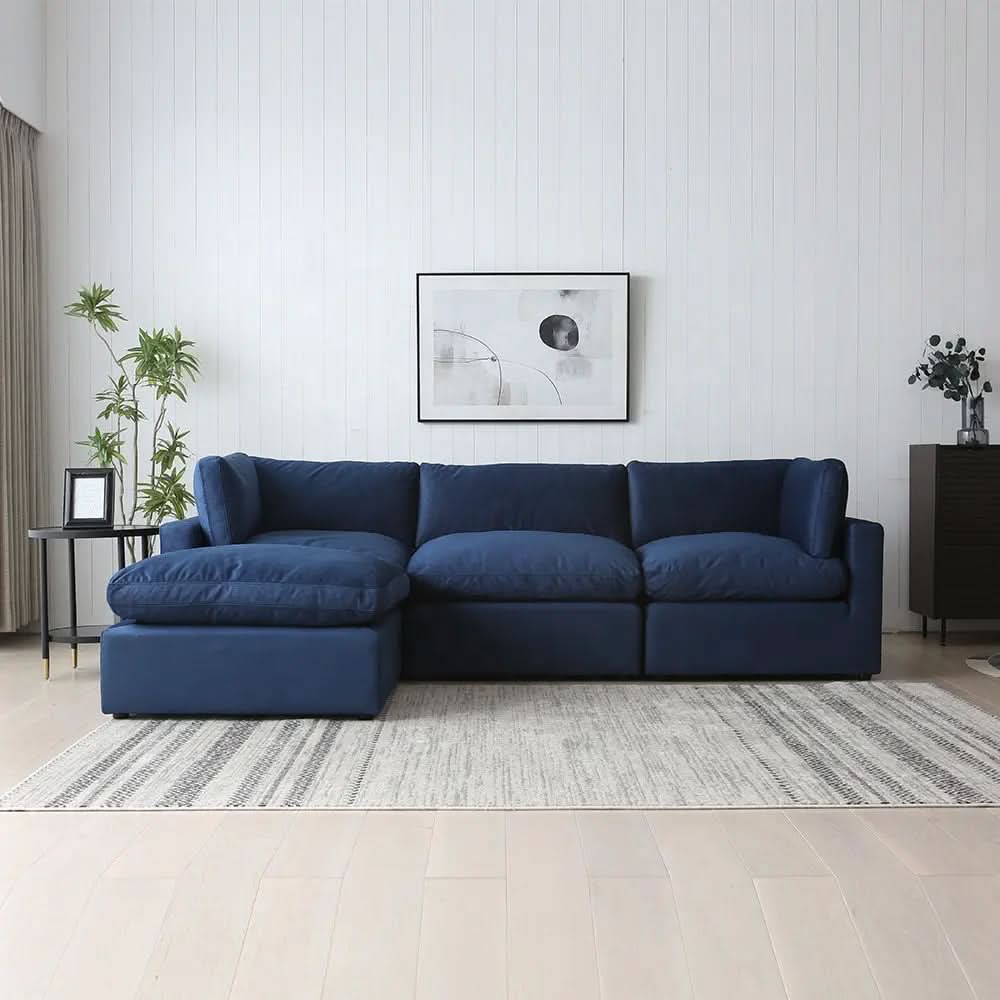 كنب زاوية بتصميم حديث 