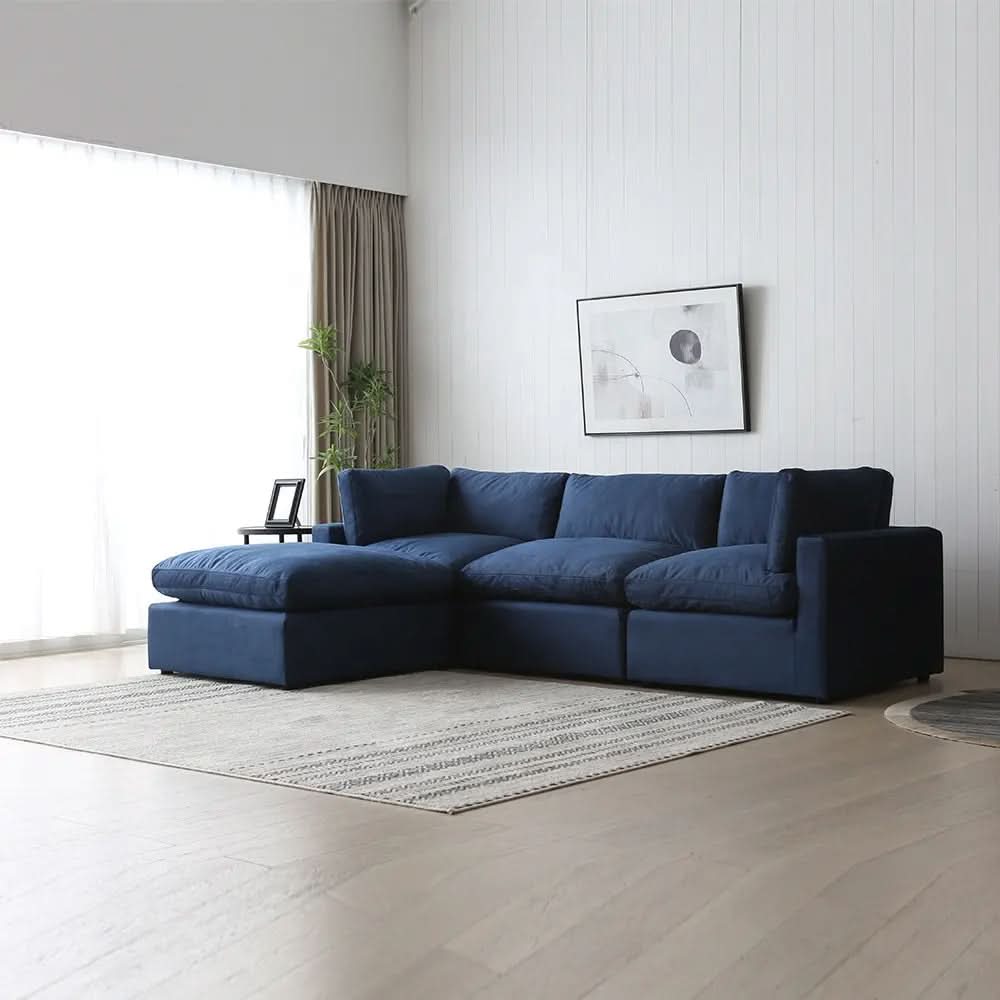 كنب زاوية بتصميم حديث 