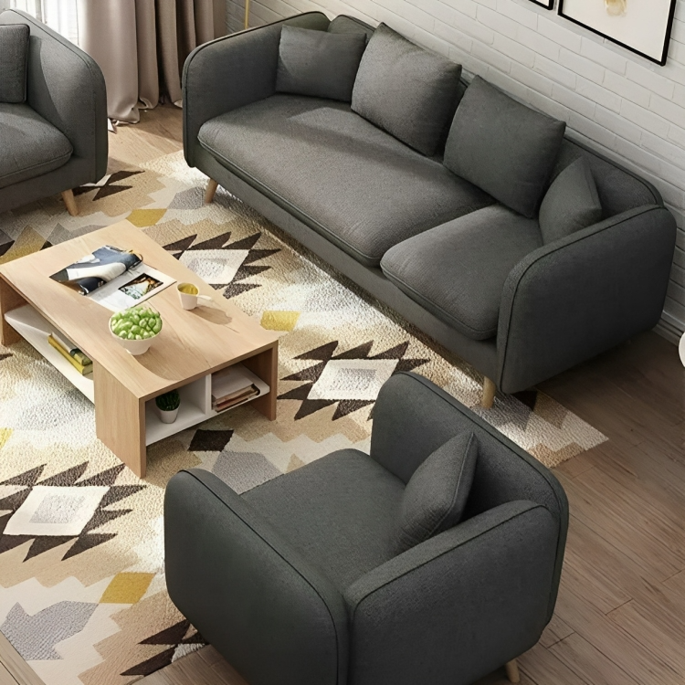 طقم كنب بتصميم حديث