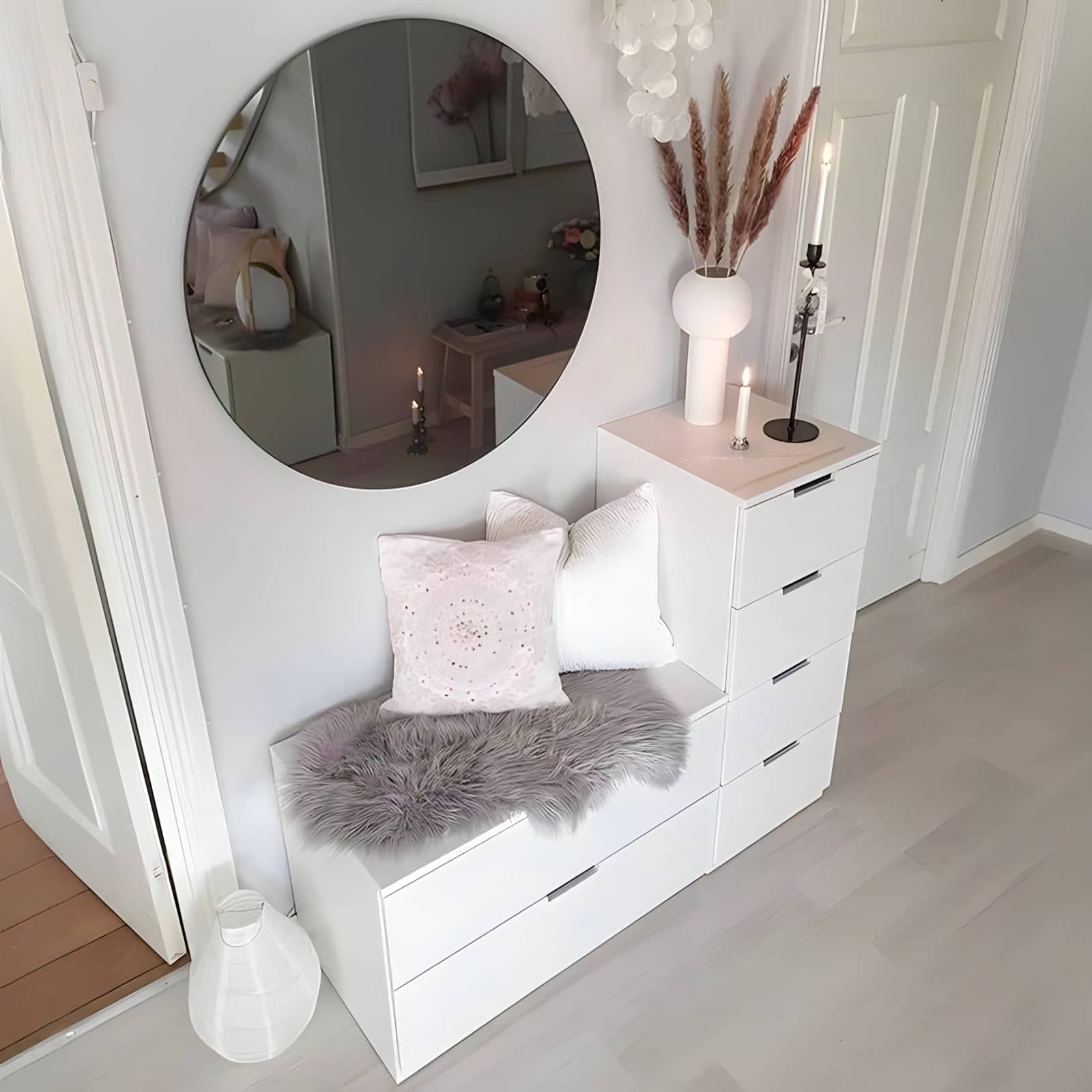 خزانة احذية ام دي اف 