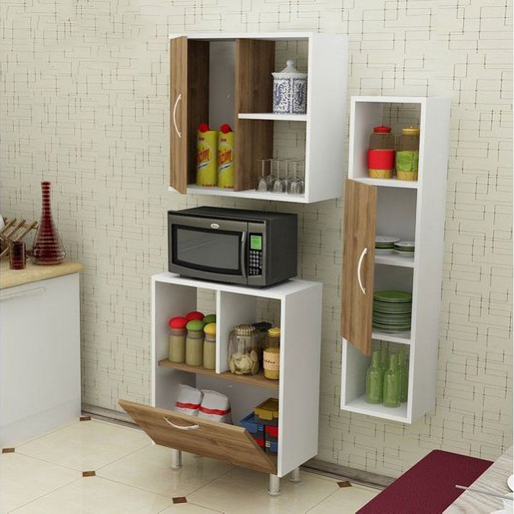 وحدات تخزين مطبخ متعددة 