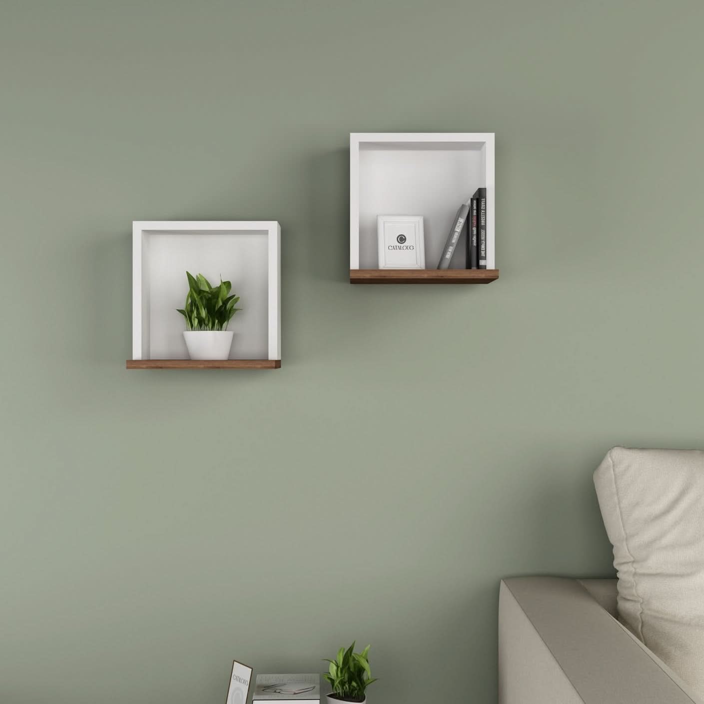 ارفف مربعة شيك 