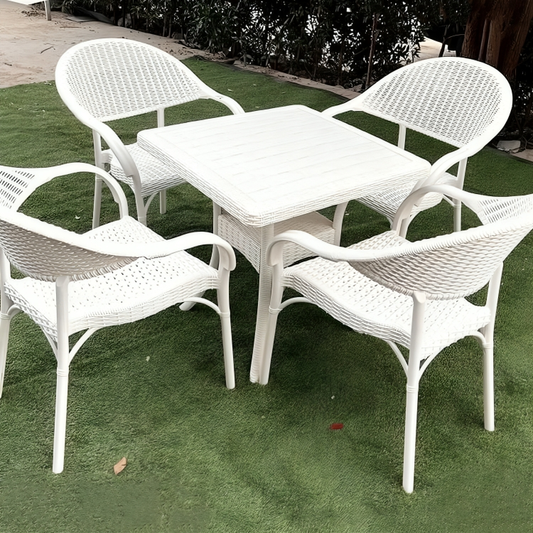 طقم حدائق اربع كراسي و طاولة 