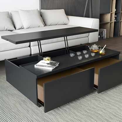 طاولة قهوة مستطيلة متعددة الألوان 