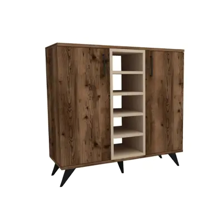 خزانة أحذية أحذية بأرفف