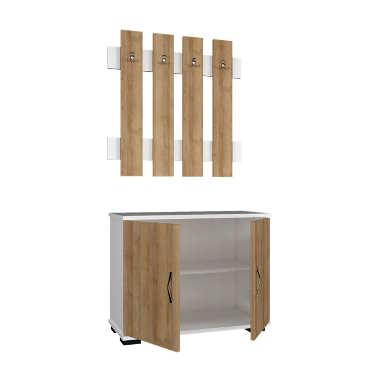 خزانة أحذية لتخزين أحذية خشبي 