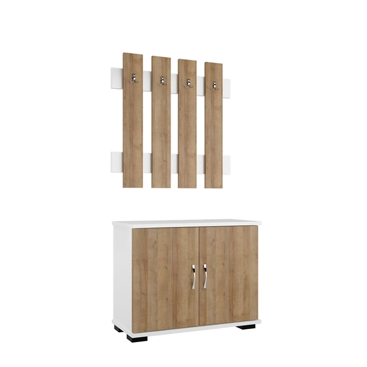 خزانة أحذية لتخزين أحذية خشبي 