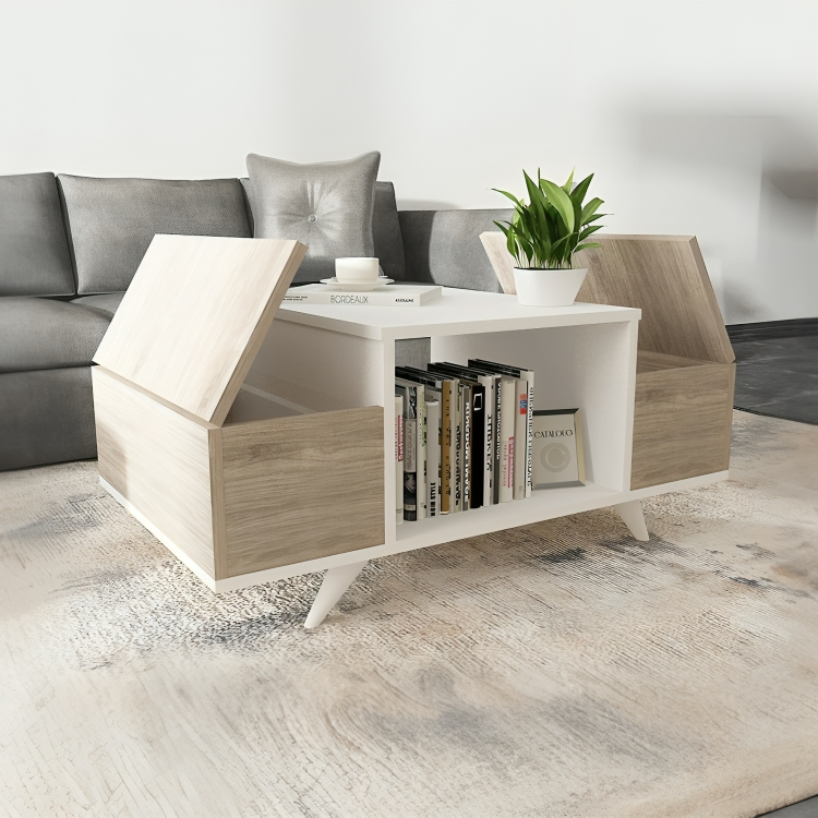 طاولة قهوة مستطيلة متعددة 